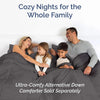 Dark Grey Microfiber Sheet Set