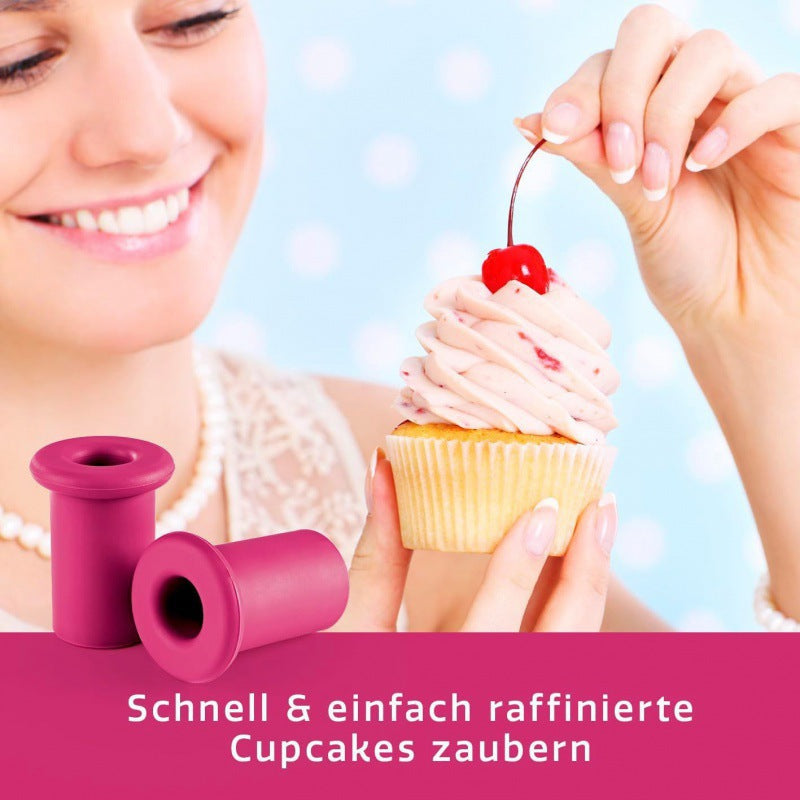 Kitchen Baking Helper Set Multi-Use Silicone Hollow Plugs For Perfect Bread, Cakes And Muffins  Must Have Home Gadget