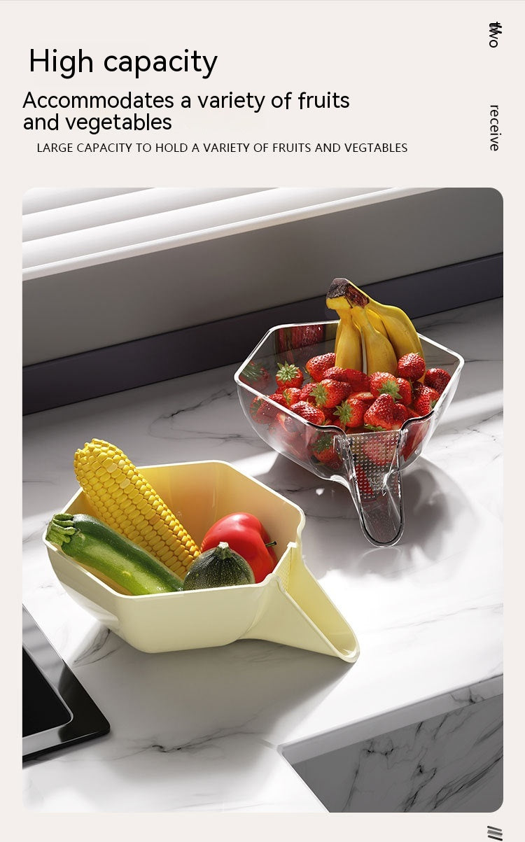 Kitchen Gadget Multi-functional Drain Basket Sink Kitchen Sink Strainer Basket Strainer Sink Washing Basket Home Organizer Drain Fruit Strainer