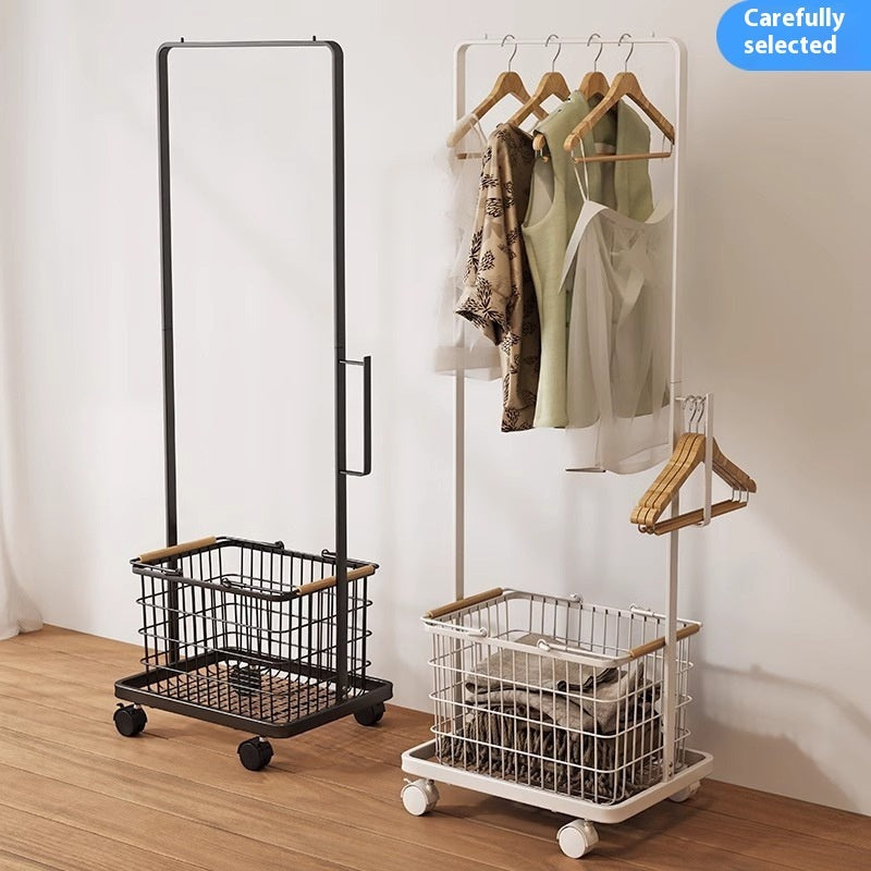 Bedroom Floor Clothes Rack Home Storage Gadget