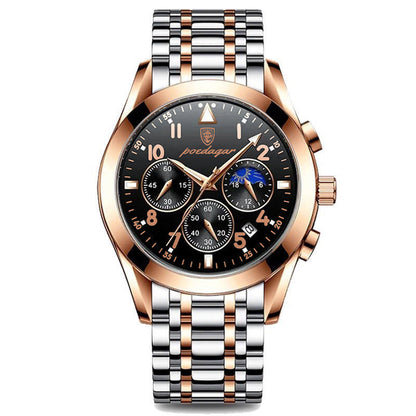 Black Tech Men's Watch Male Student Korean Fashion